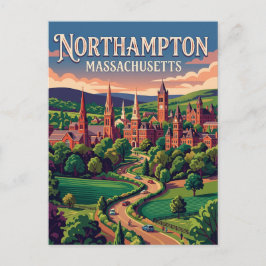 Northampton USA Postkarte