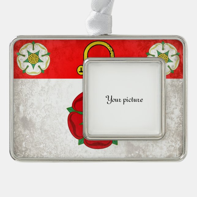 Northamptonshire Rahmen-Ornament Silber (Vorderseite)