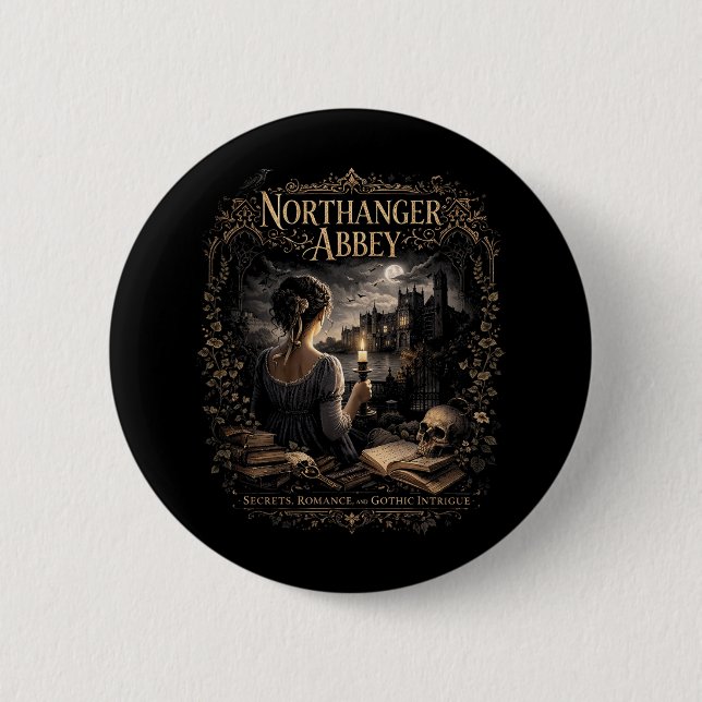 Northanger Abbey Button (Vorderseite)