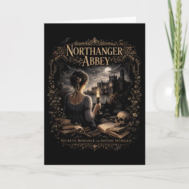 Northanger Abbey Feiertagskarte (Vorderseite)