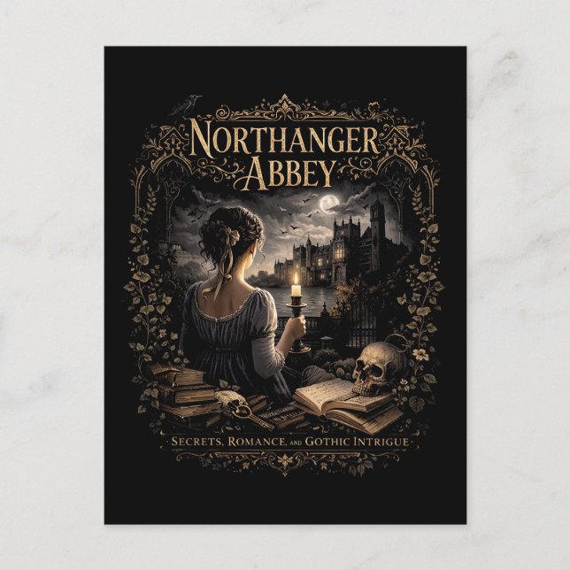 Northanger Abbey Postkarte (Vorderseite)