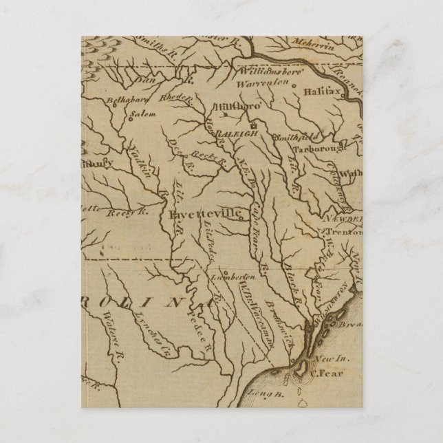 NorthCarolina Postkarte (Vorderseite)