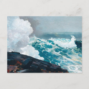 Northeaster Winslow Homer Postcard Postkarte