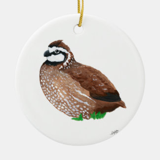 Northern Bobwhite Keramik Ornament