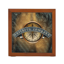 Northern Compass Desk Organisator
