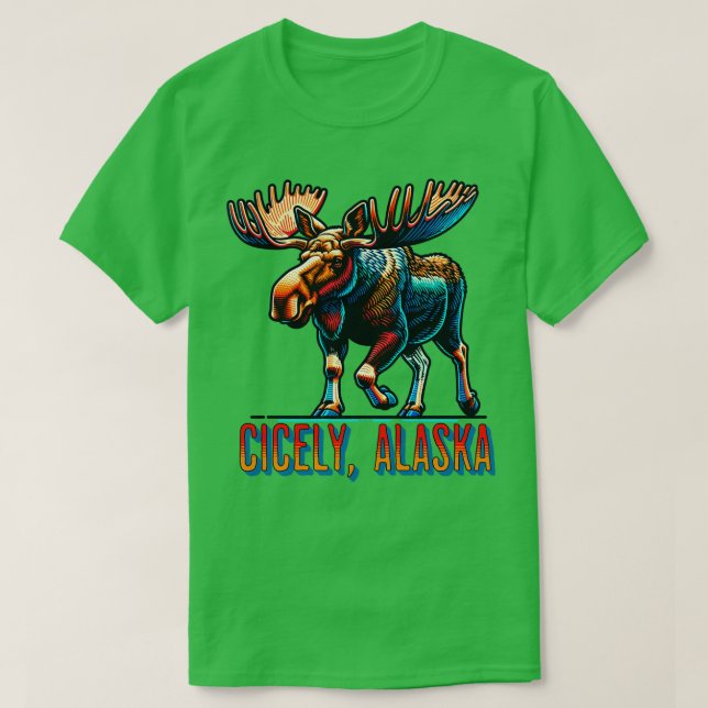Northern Exposure Alaska Cicely TShirt (Design vorne)