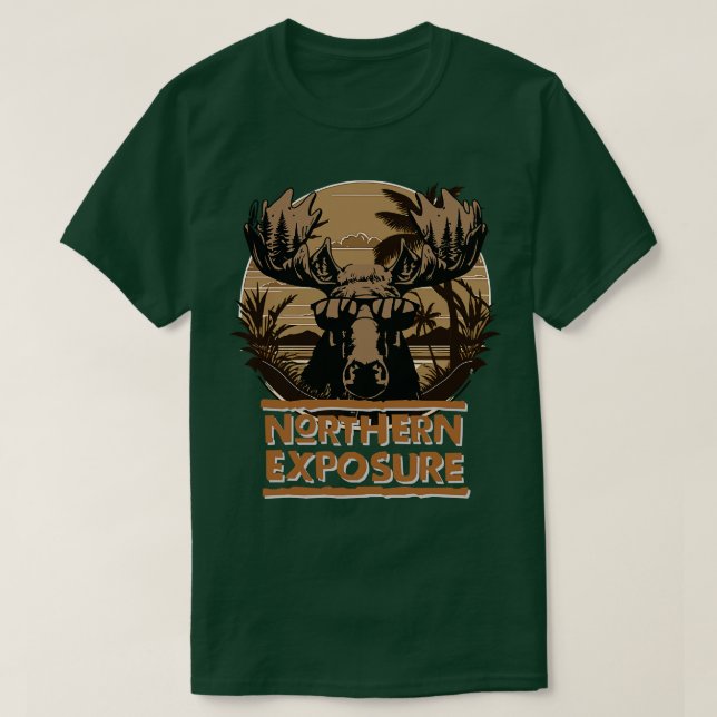 Northern Exposure Cicely Alaska TShirt 2 (Design vorne)