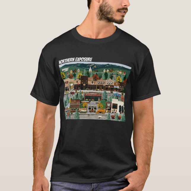 "Northern Exposure" ~ Roslyn, T - Shirt Washington (Vorderseite)