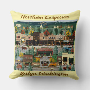 "Northern Exposure" ~ Roslyn, Washington Kissen