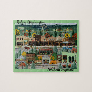 "Northern Exposure" ~ Roslyn, Washington Puzzle
