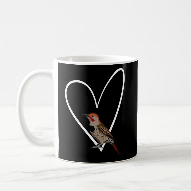 Northern Flicker Bird Bird Birdwatcher Animal Biol Kaffeetasse (Links)