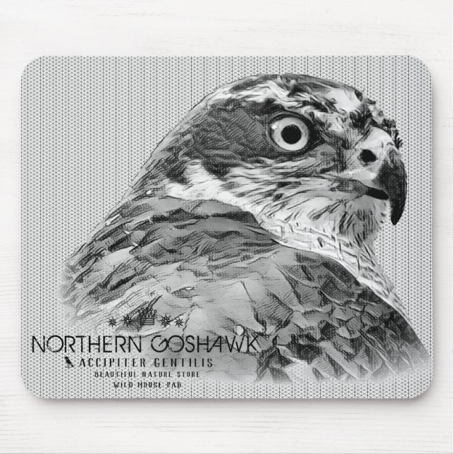 Northern Goshawk Mousepad (Vorne)