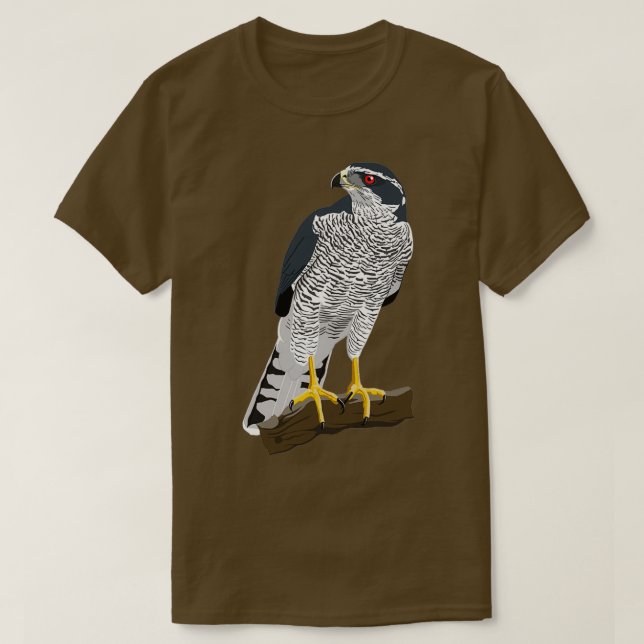 Northern Goshawk  T-Shirt (Design vorne)