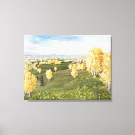 Northern Hills of Aspen: Canvas Print Standard Leinwanddruck