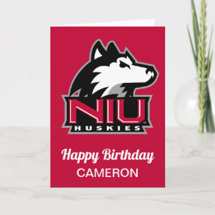 Northern Illinois Huskies   Geburtstag Karte
