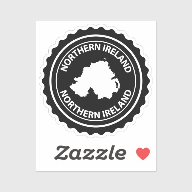 Northern Ireland Aufkleber (Blatt)