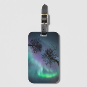 Northern Light Trees Gepäckanhänger