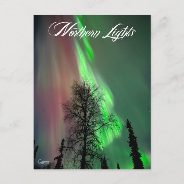 Northern Lights 2 - Postcard Postkarte (Vorderseite)