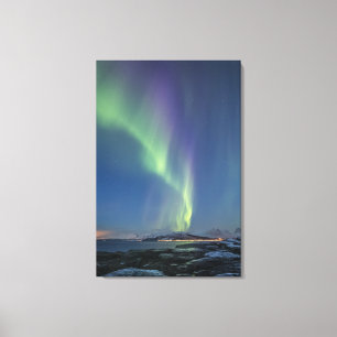 Northern Lights Astro Foto Leinwanddruck
