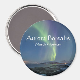 Northern Lights Astro Foto Magnet