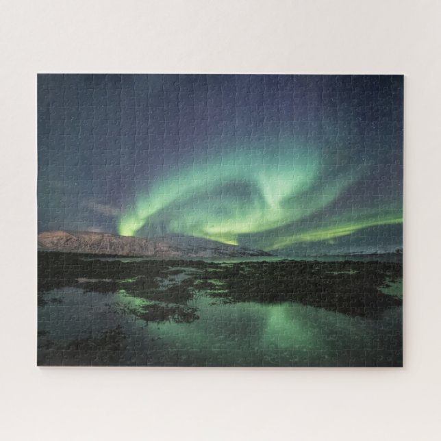 Northern Lights Astro Foto Puzzle (Horizontal)
