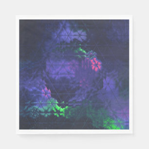 Northern Lights Aurora borealis Serviette