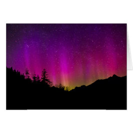 Northern Lights Aurora Borealis Starry Night Sky