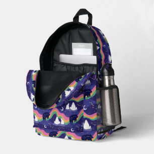 Northern Lights Backpack #3 Bedruckter Rucksack