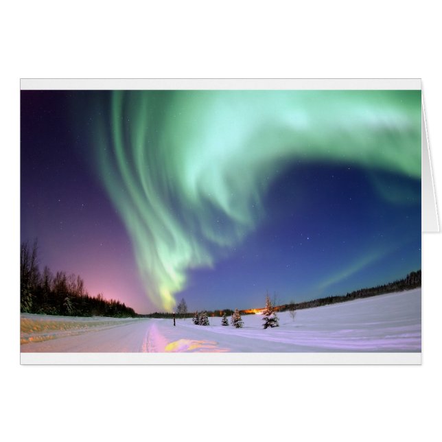 Northern Lights Chic Band of Lights Jade Glow (Vorderseite (Horizontal))