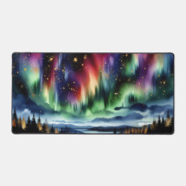  Northern Lights Desk Mat Aurora Borealis Desk Mat Schreibtischunterlage