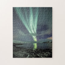 Northern Lights Fjord Norwegen