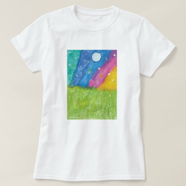 Northern Lights - KidsArt für CHOC T-Shirt (Design vorne)