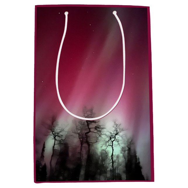 Northern Lights - Medium Gift Bag Mittlere Geschenktüte (Vorderseite)