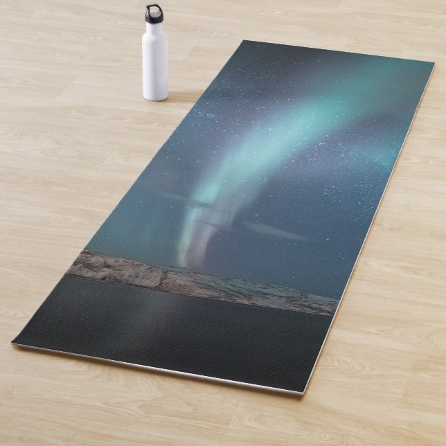 Northern Lights Milky Way Yogamatte (Beispiel)