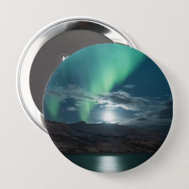 Northern Lights Moonlight Button (Vorne & Hinten)