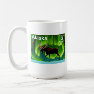 Northern Lights Moose Tasse