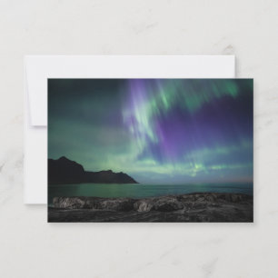 Northern Lights North Norwegen Card