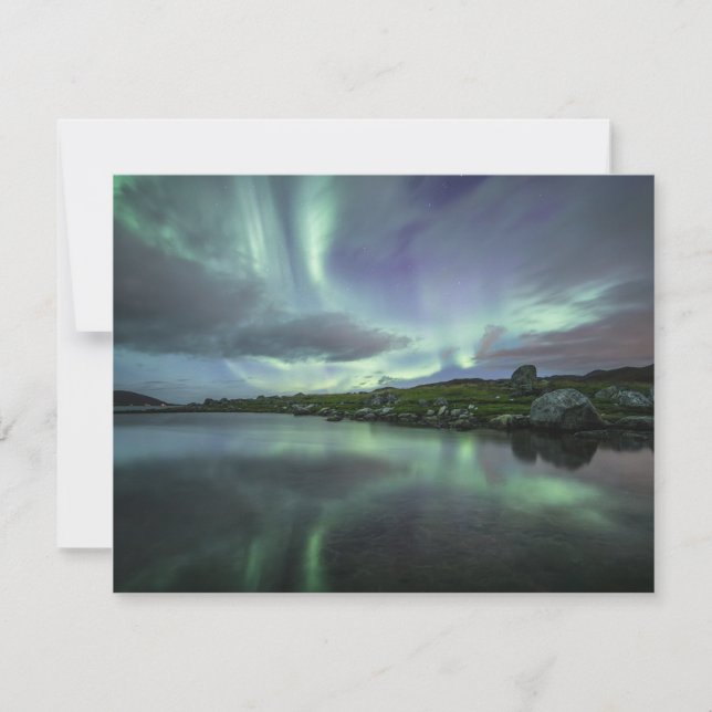 Northern Lights Norwegen Cards (Vorderseite)