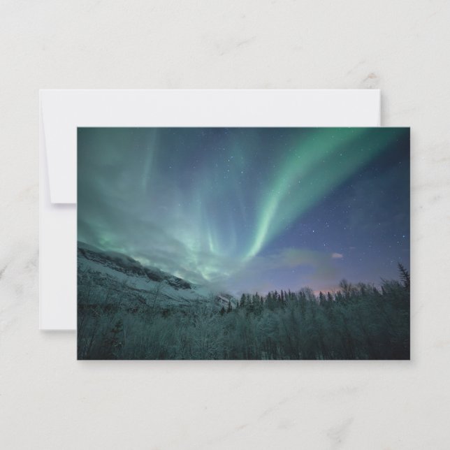 Northern Lights Norwegen Cards (Vorderseite)