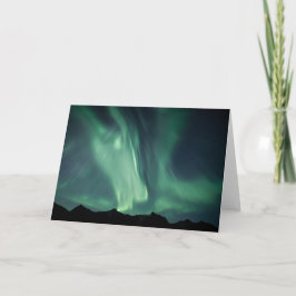 Northern Lights Norwegen Foto Karte