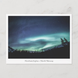 Northern Lights Norwegen Postcard Postkarte