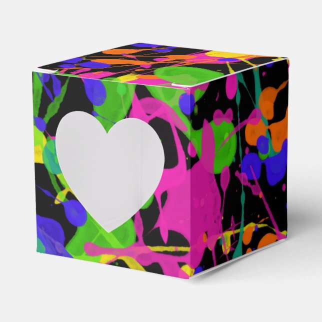 Northern Lights Paint Spritzer Geschenkschachtel (Vorderseite)
