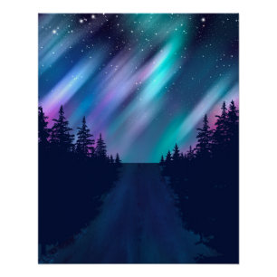 Northern Lights Poster