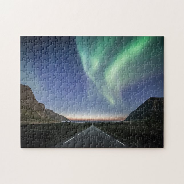 Northern Lights Road Puzzle (Horizontal)