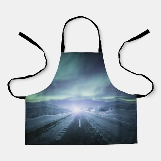 Northern Lights Road Schürze (Vorderseite)