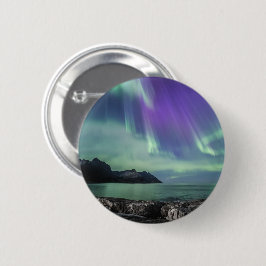 Northern Lights Senja Button