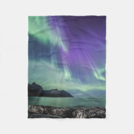 Northern Lights Senja Fleecedecke
