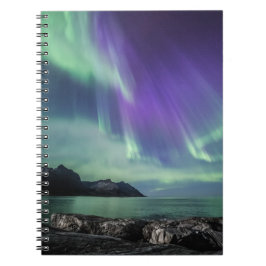 Northern Lights Senja Notizblock