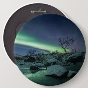 Northern Lights Sky Button