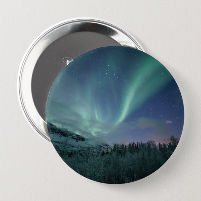 Northern Lights Sky Button (Vorne & Hinten)